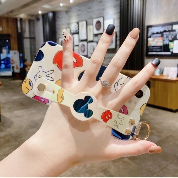 DISNEY Mickey Mouse IPhone Luxury Phone Case NWT - Picture 1 of 8